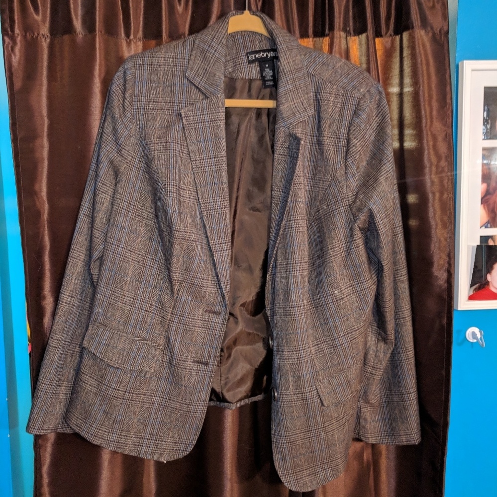 Brown blazer
